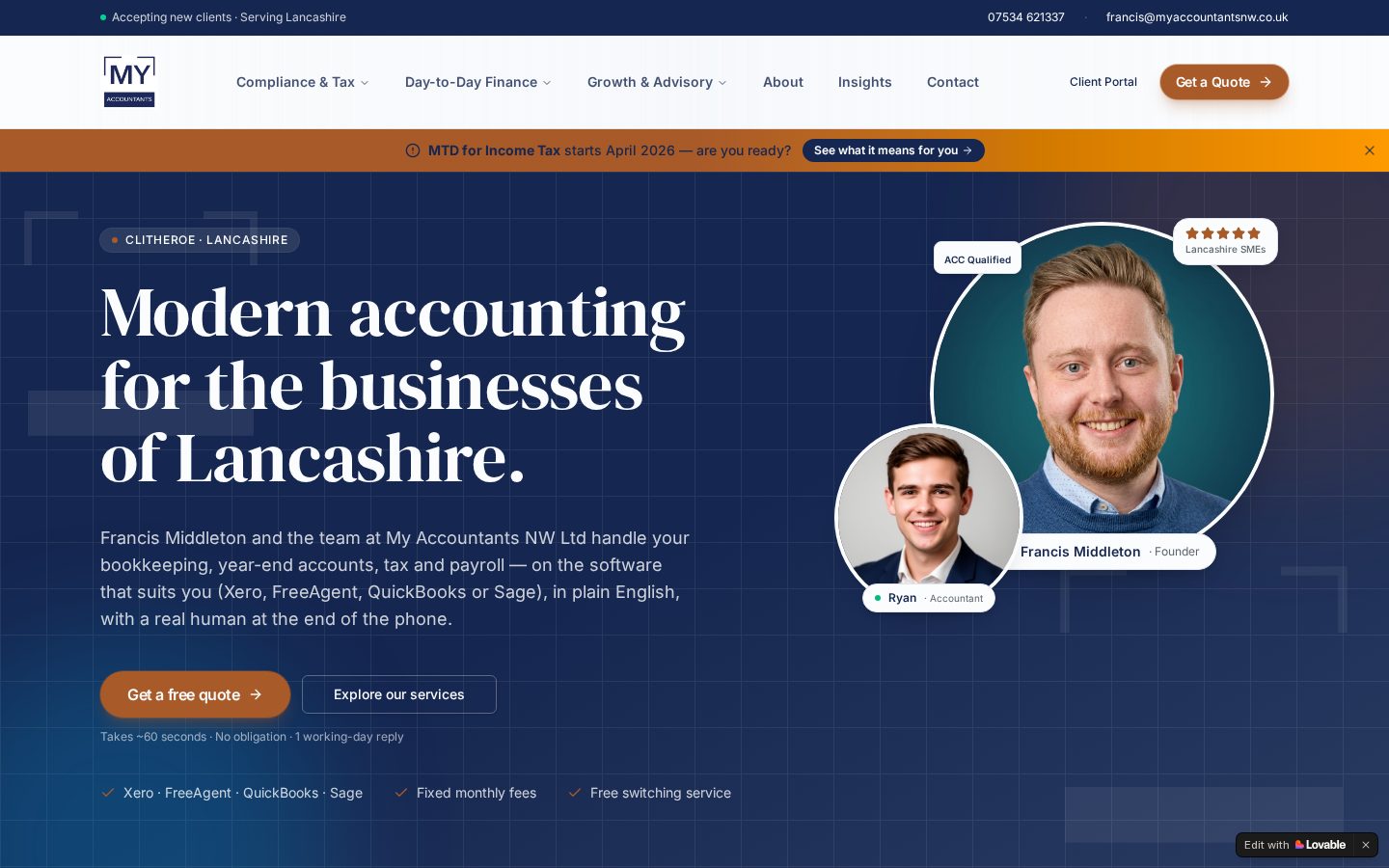 My Accountants NW screenshot