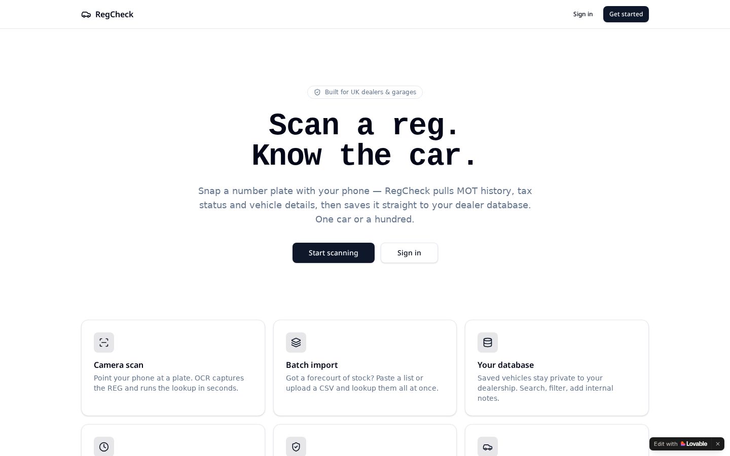 Reg Scanner Pro screenshot