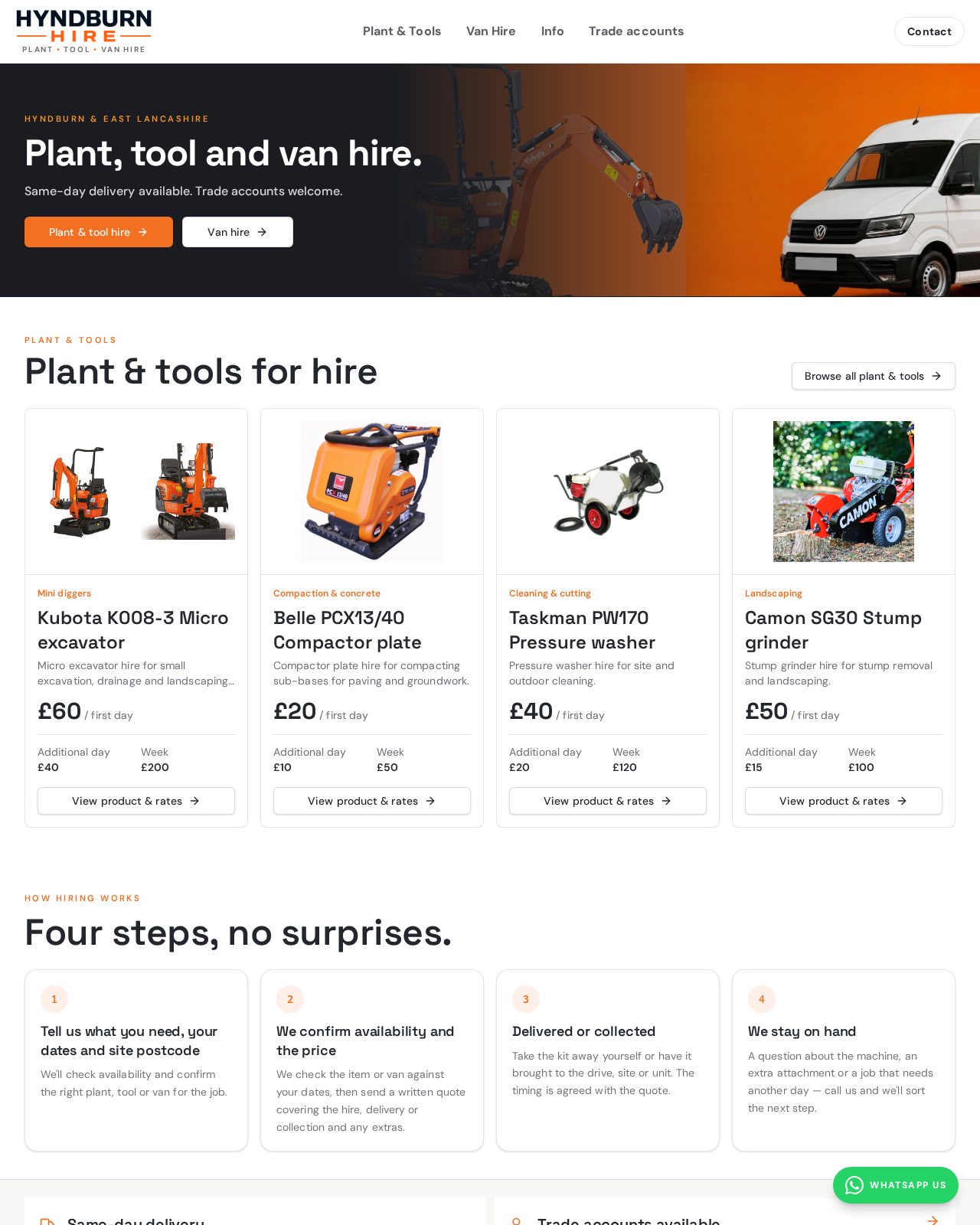 Hyndburn Hire screenshot