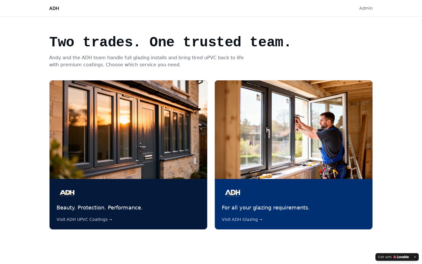 ADH Group screenshot